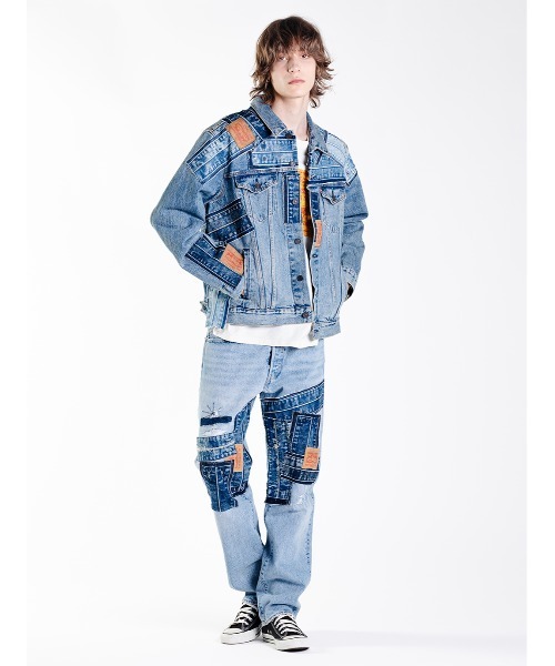 「Levi's」 デニムパンツ 38inch インディゴブルー メンズの画像