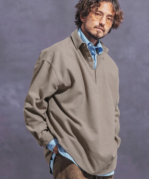 「Jih Nunc」 長袖シャツ M ブラック メンズ_2