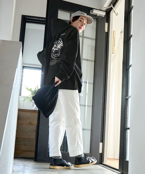 「THE CRAFT CREW PRODUCTS」 プルオーバーパーカー M ブラック メンズ_画像5