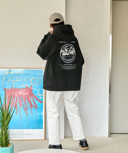 「THE CRAFT CREW PRODUCTS」 プルオーバーパーカー M ブラック メンズ_画像8
