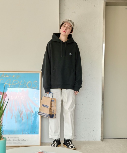 「THE CRAFT CREW PRODUCTS」 プルオーバーパーカー M ブラック メンズ_画像9