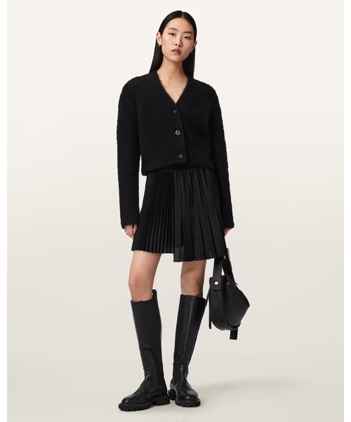ALLSAINTS（オールセインツ） スカート JAX ASYMMETRIC MINI SKIRT