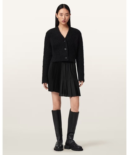 ALLSAINTS（オールセインツ） スカート JAX ASYMMETRIC MINI SKIRT