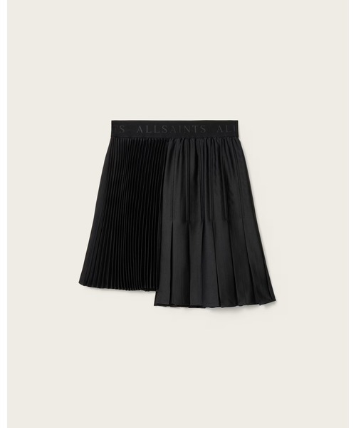 ALLSAINTS（オールセインツ） スカート JAX ASYMMETRIC MINI SKIRT