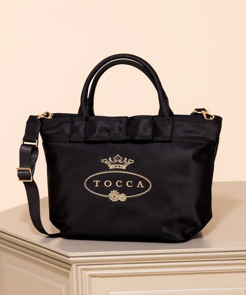 「TOCCA」 ハンドバッグ F ブラック レディース_画像2