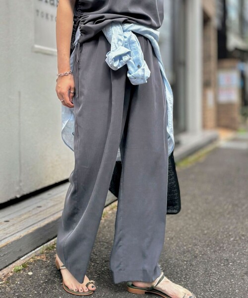 NOLLEY'S（ノーリーズ） ワイドパンツ パンツ 「WEB＆一部店舗限定