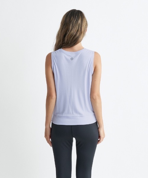 「ROXY」 ノースリーブトップス MEDIUM グレー レディース_画像7