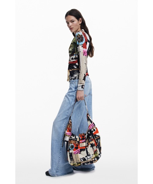 Desigual（デシグアル） トートバッグ FREE レッド レディース