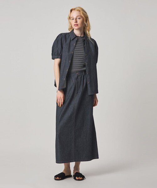 A.P.C. × steven alan デニムロングスカート STEVEN ALAN（スティーブンアラン） デニムスカート 「Steven Alan