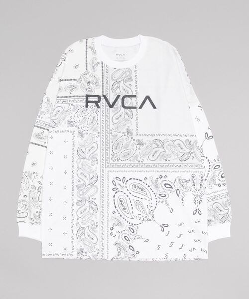 「RVCA」 長袖Tシャツ X-LARGE ブラック メンズ_画像5