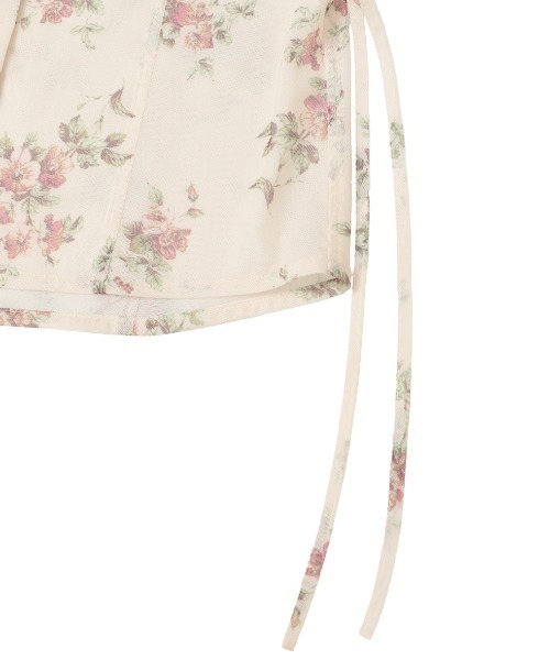 CLANE（クラネ） tシャツ 「CLANE/クラネ」FLOWER SIDE HOLE SHIRTS 