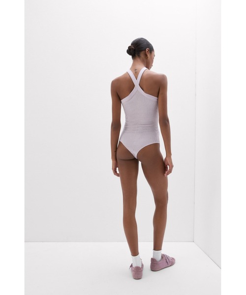 Intimissimi（インティミッシミ） クロスデザイン ラメ入りリブ ボディ