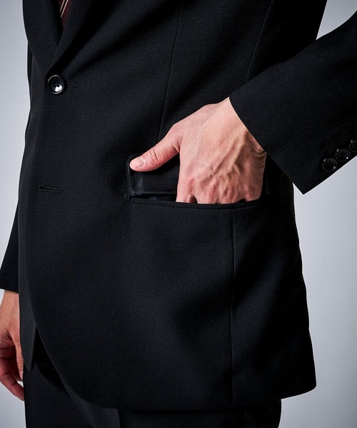 「TETE HOMME」 スーツ SMALL ブラック メンズ_画像6