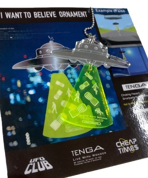 雑貨小物 CHEAP TIMES インテリア TENGA×CHEAP TIMES UFO ORNAMENT : ZOZOTOWN