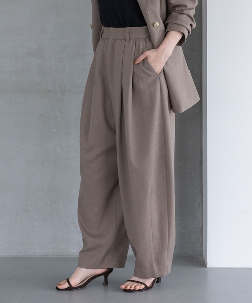 「A part by」 スラックス SMALL ネイビー レディース_画像6