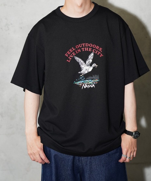 NANGA（ナンガ） tシャツ ECO HYBRID DUCK VINTAGE TEE エコ