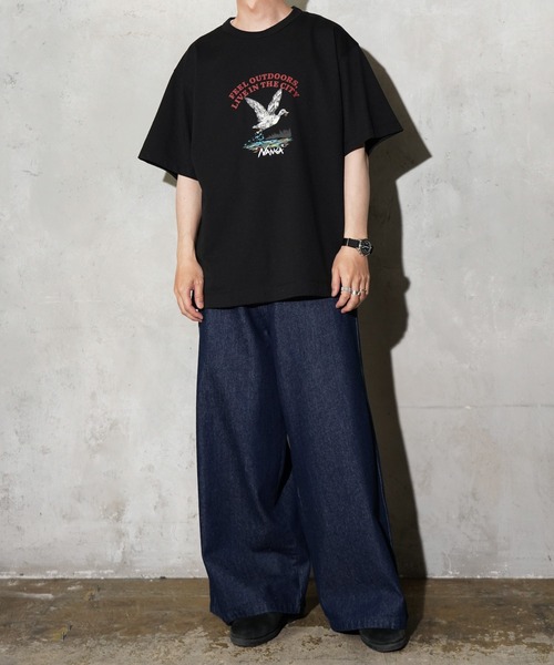 NANGA（ナンガ） tシャツ ECO HYBRID DUCK VINTAGE TEE エコ