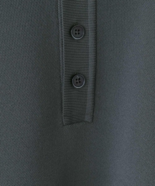「LOWRYS FARM」 半袖ニット MEDIUM グレー メンズ_画像8
