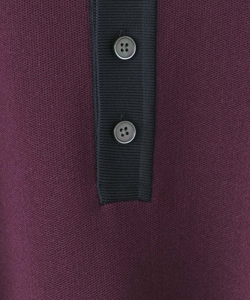 「LOWRYS FARM」 半袖ニット MEDIUM グレー メンズ_画像9