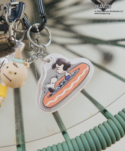 PEANUTS キーホルダー 「PEANUTS×BAYFLOW」リフレクターキーチェーン