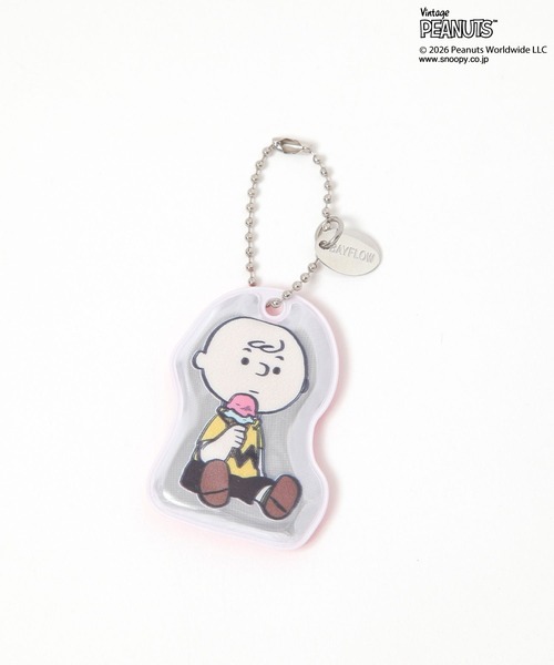 PEANUTS キーホルダー 「PEANUTS×BAYFLOW」リフレクターキーチェーン