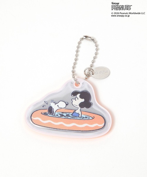 PEANUTS キーホルダー 「PEANUTS×BAYFLOW」リフレクターキーチェーン