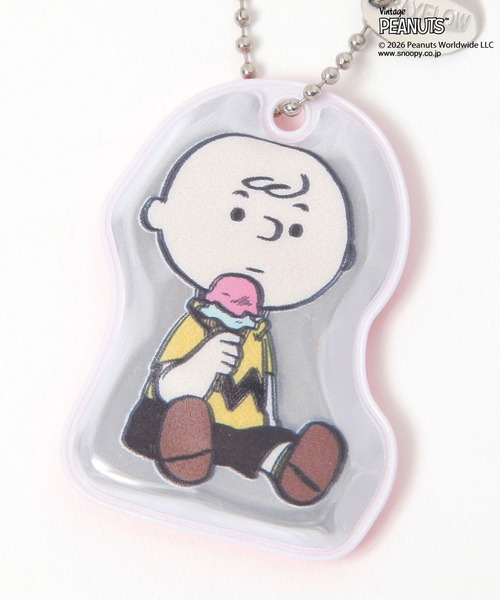 PEANUTS キーホルダー 「PEANUTS×BAYFLOW」リフレクターキーチェーン