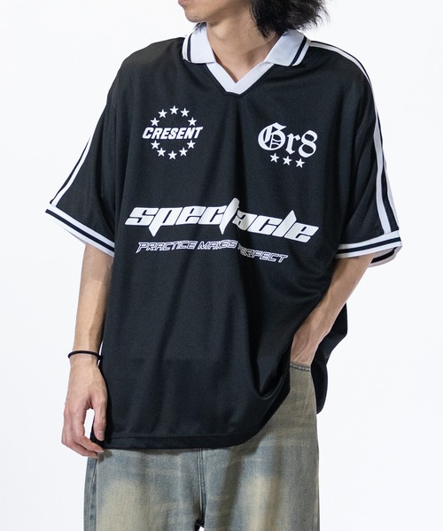 「JOHN'S CLOSET」 半袖Tシャツ MEDIUM ブラック メンズ_画像2