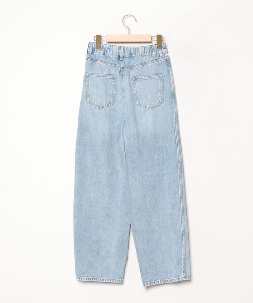 「GLOBAL WORK」 デニムパンツ X-SMALL ブルー レディース_画像2