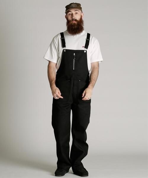 Schott オーバーオール サロペット つなぎ 黒 Schott N.Y.C（ショット） オーバーオール サロペット Schott/ショット