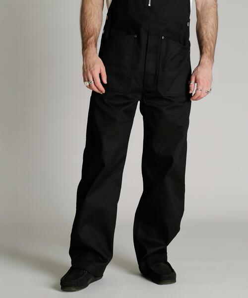 chott オーバーオール ブラック サロペット ワークパンツ 黒 ショット Schott N.Y.C（ショット） オーバーオール サロペット Schott/ショット