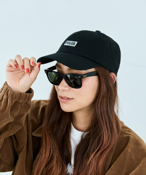 「POLeR」 キャップ ONE SIZE ネイビー メンズ_画像3
