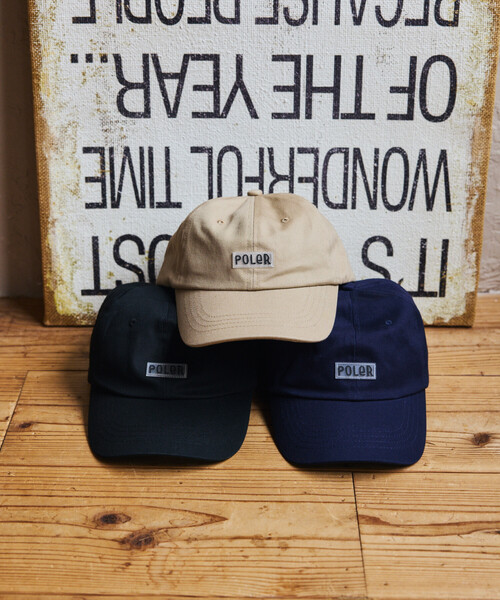 「POLeR」 キャップ ONE SIZE ネイビー メンズ_画像7
