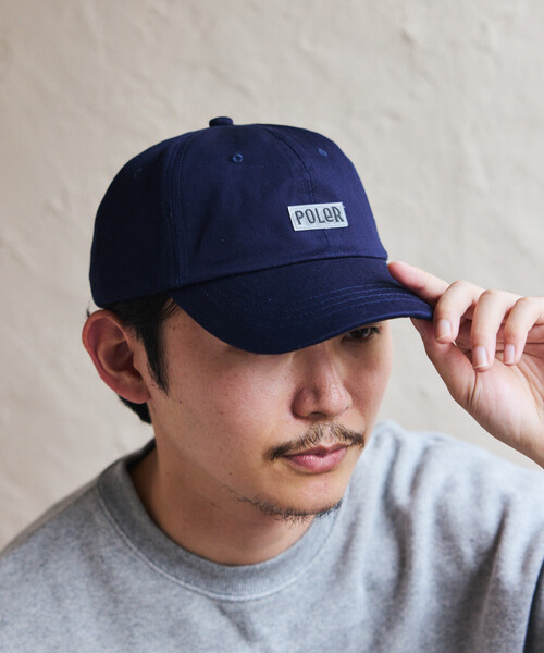 「POLeR」 キャップ ONE SIZE ネイビー メンズ_画像9
