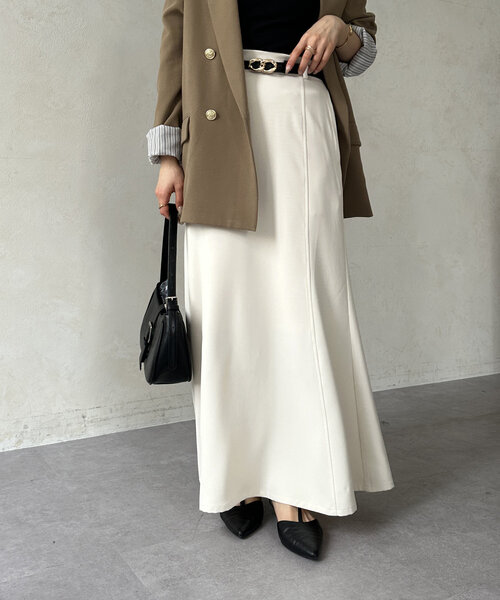 「Thevon」 ロングスカート M ブラック レディース_画像6