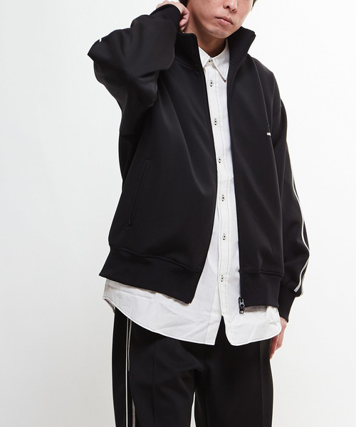 「CONVERSE TOKYO」 ジャージブルゾン 3 ブラック メンズ_画像4
