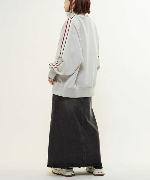 「CONVERSE TOKYO」 ジャージブルゾン 3 ブラック メンズ_画像9