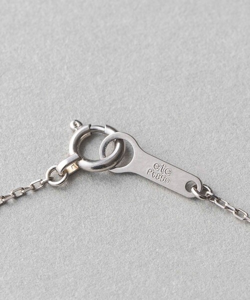 ネックレス PT900/850 ダイヤモンド 0.2ct ネックレス「ブライト」 レディースの画像