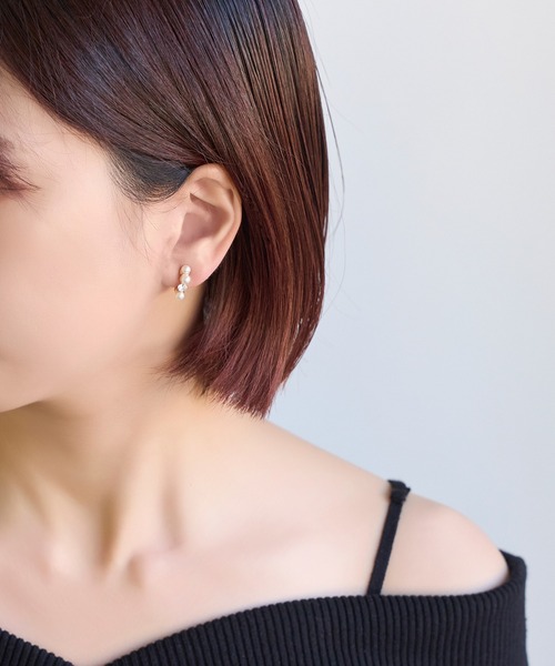 ［すぐにお届け］PHOEBE PHILO チェーンリンクイヤリング チェーンタッセルのフープイヤリング／ピアス イヤリング