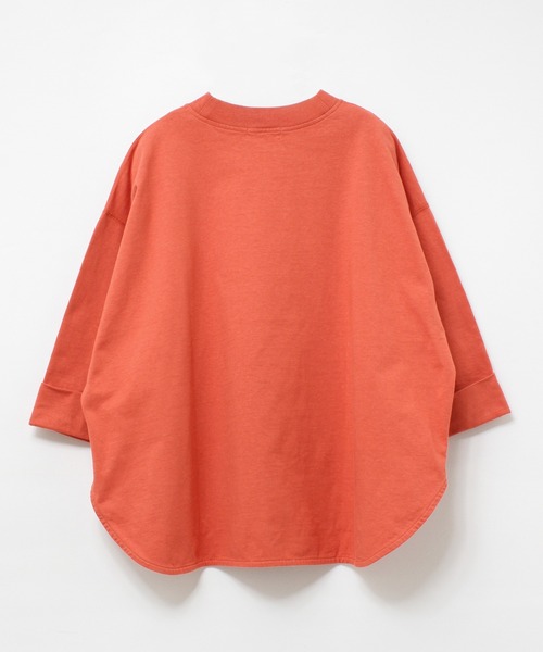 tシャツ M1820 26/-リサイクルプレーティング五分袖プルオーバー レディース | RNA-N | 05