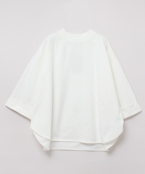 tシャツ M1820 26/-リサイクルプレーティング五分袖プルオーバー レディース | RNA-N | 02