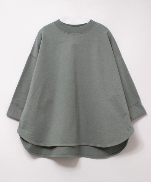 tシャツ M1820 26/-リサイクルプレーティング五分袖プルオーバー レディース | RNA-N | 03