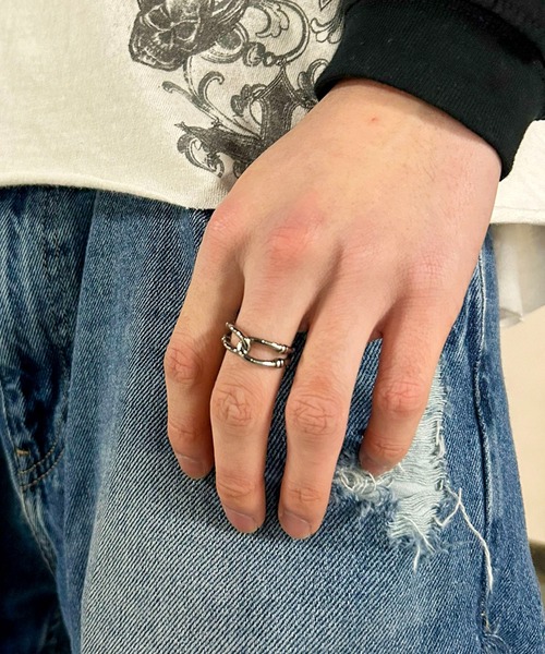 SPINNS（スピンズ） 指輪 リング ノットデザインリング メンズ