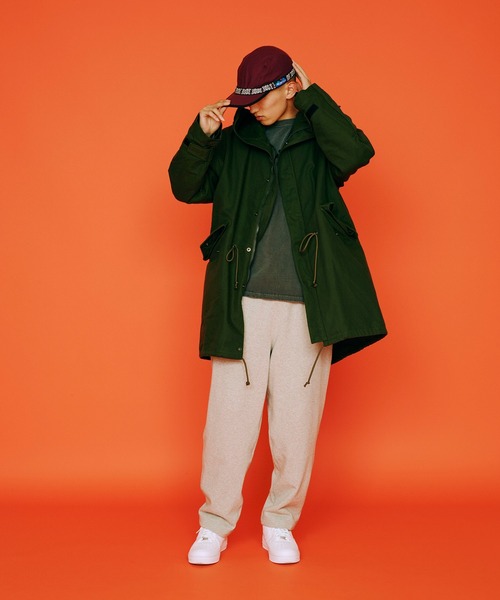 KAVU ミリタリージャケット モッズコート KAVU/カブー Hooded KV