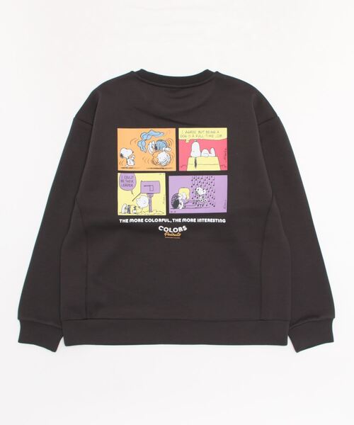 トレーナー スウェット ピーナッツ  テックスウェットクルー レディース PEANUTS トレーナー スウェット ピーナッツ テックスウェット