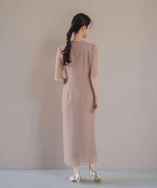 kaene（カエン） ドレス ラメドビースリットドレス : ZOZOTOWN Yahoo
