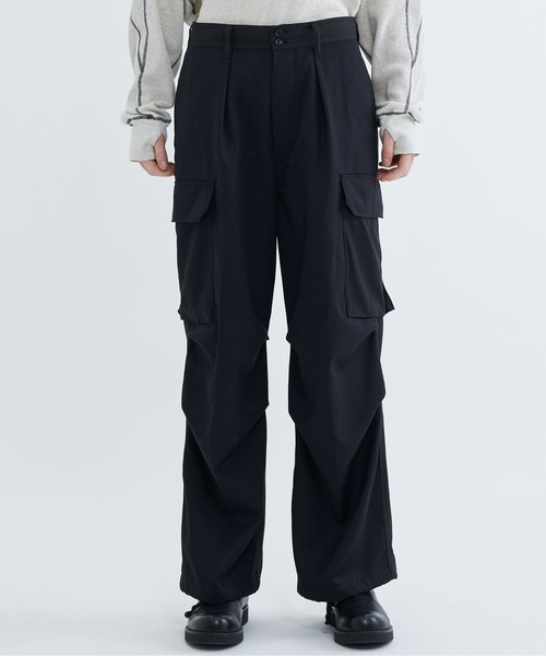 ANEI アーネイ IMI MIL PANTS 2-TONE カーゴパンツ カーゴパンツ 「ANEI」IMI MIL PANTS 2-TONE メンズ : ZOZOTOWN Yahoo