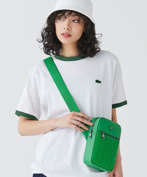 LACOSTE（ラコステ） ショルダーバッグ NOMOGRAMME スプレットレザー