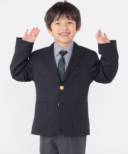 未使用級✨　男の子　フォーマルスーツ　金ボタン　エンブレム刺繍　入学式　卒園式 楽天市場】【セール 30%OFF】入学式 ブレザー スーツ 子供服