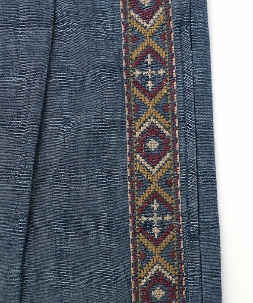 チチカカ（TITICACA） サロペット オーバーオール Rico 刺繍デニム